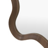 Wiggle Leaner Mirror Walnut 500x30x1500mm