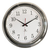 Winston Clock Chrome 410x80x410mm