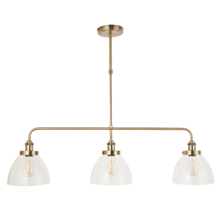 Hansen 3 Pendant Light Antique Brass