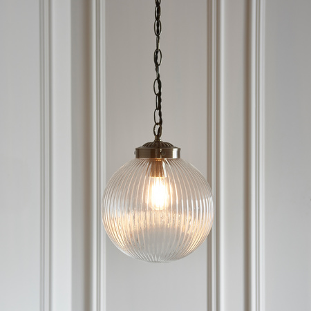 Brydon Pendant Light Clear Glass 400-1000mm