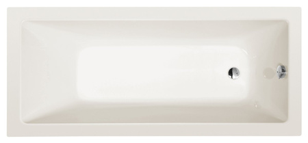 NOEMI wanna prostokątna 160x70x39cm, ivory