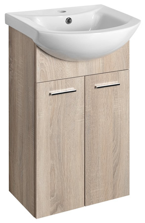 ZOJA szafka umywalkowa 41,5x74x25,3cm, dąb platin