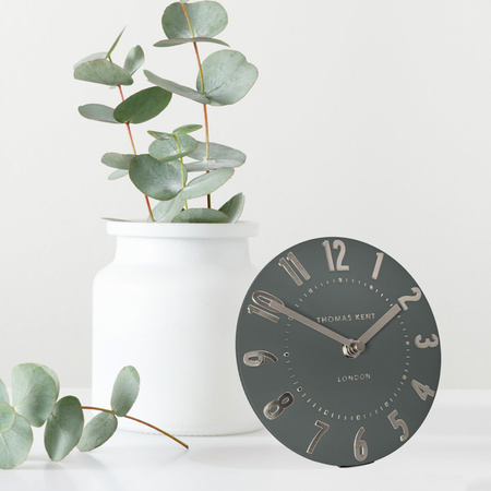Mulberry Mantel Clock Olive Green 6in