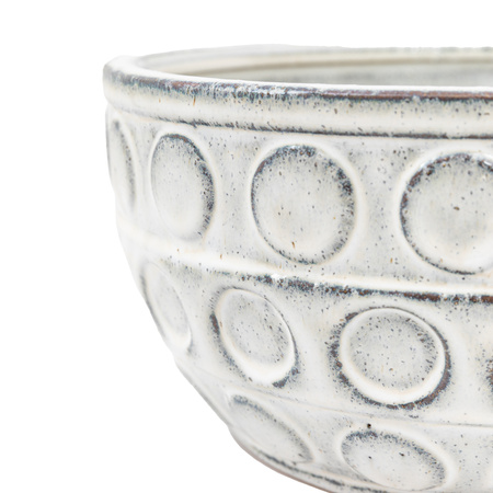 Kusama Dotted Ceramic Bowl 250x250x125mm