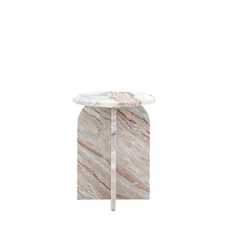 Amalfi Side Table Natural 400x400x500mm