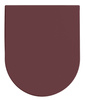 INFINITY Deska WC SLIM, Soft Close, Easy Take, maroon red mat