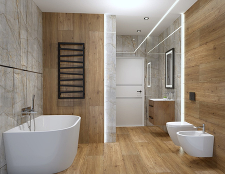 Grzejnik łazienkowy Frio Black 858