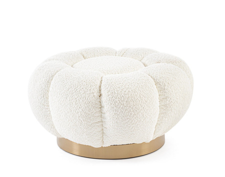 Pufa BIZZOTTO FLOREL – biały