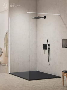 KABINA NEW MODUS WHITE WALK-IN U 70x200 CZYSTE 8mm ACTIVE SHIELD