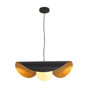 Lampa wisząca ENZO 60 cm - czarno złota