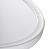 AZPO lampa sufitowa LED, średnica 290mm, 18,5W, 3000/4000/6000K, IP54, biały
