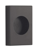 Zasobnik na torebki papierowe 134x26x90 mm, czarny mat