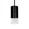 MOOSEE lampa ścienna FLUSSO WALL czarna