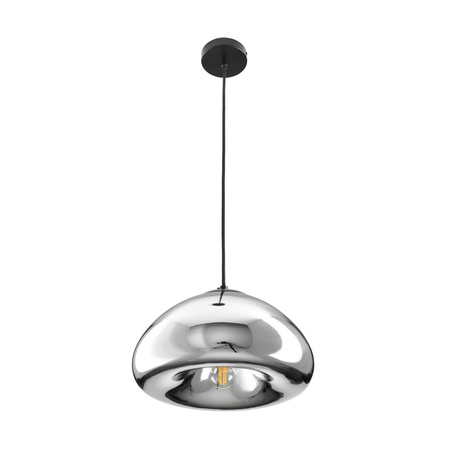 Lampa wisząca VICTORY GLOW M srebrna 30 cm