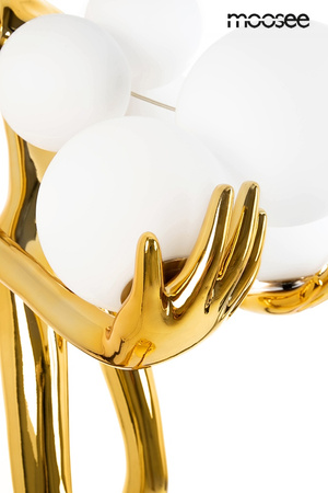 MOOSEE lampa podłogowa HUMAN GOLD         PREMIUM 180
