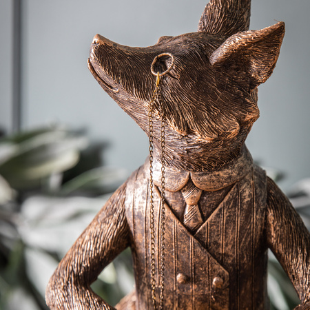 Lord Snooty Fox z brązu 160 x 130 x 315 mm