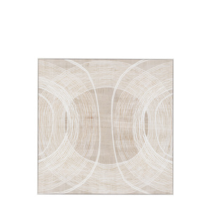 In the Round Framed Canvas 895x35x895mm