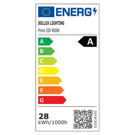 Lampa wisząca PINNE 150 szara 4000K