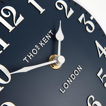 Arabic Mantel Clock Ink 6in