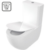 Miska WC kompakt bezkołnierzowa