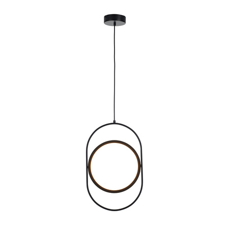 Lampa wisząca ELIPSE M, 45 cm - LED, czarna nowoczesna
