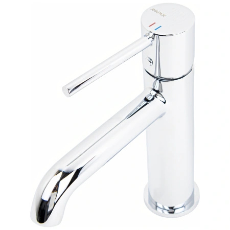 Bateria umywalkowa stojąca, chrom