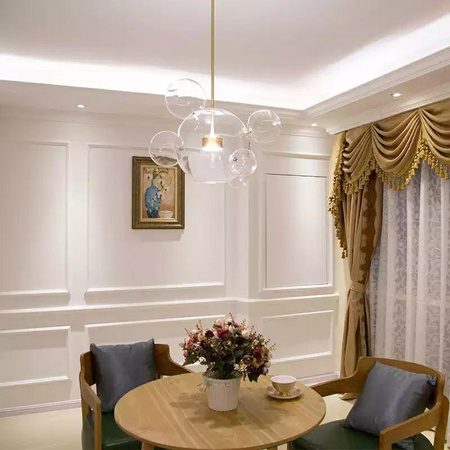 MOOSEE lampa wisząca CAPRI 6 złota