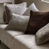Cardinham Stitched Cushion Ecru 400x600mm