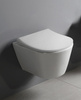 AVVA deska WC, SLIM Soft Close, biały