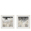 Obraz w ramie „Evening Peace” – biały, 30,5 × 3,2 × 30,5 cm, zestaw 2 szt.
