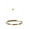 Lampa wisząca CIRCLE 100 cm - LED, ring mosiądz szczotkowany