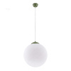Lampa wisząca UGO 40 zielona oliwka