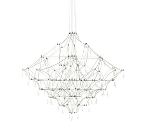 MOOSEE lampa wisząca CONSTELATION 77 -    LED, stal szczotkowana