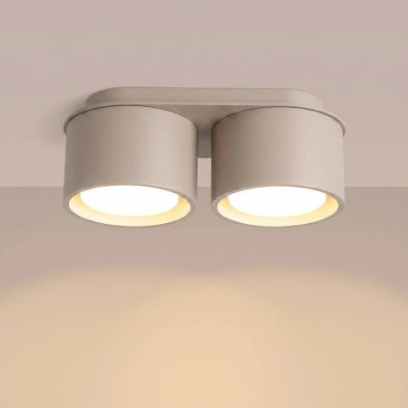 Plafon MODO 2 taupe Gx53