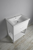 ETIDE szafka umywalkowa 61,5x85x44 cm, biały mat