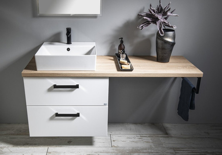 VEGA blat umywalkowy 145x45cm, dąb platin