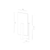 Plafon LAPPO wenge