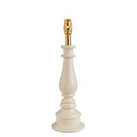 Myrtle Table Lamp Base Almond White