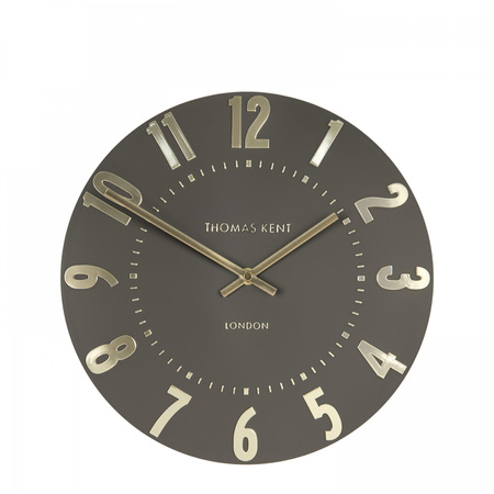 Mulberry Wall Clock Espresso 12in