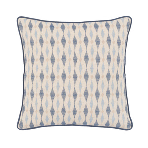 Sierra Ikat Emb Cushion Ink Blue 450x450mm