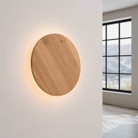 Kinkiet BORGEN drewno LED 3000K