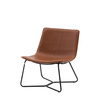 Fotel Hawking brązowy 655 x 675 x 780 mm