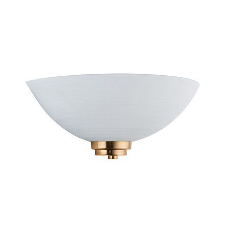 Welles 1 Wall Light Brushed Aged Brass