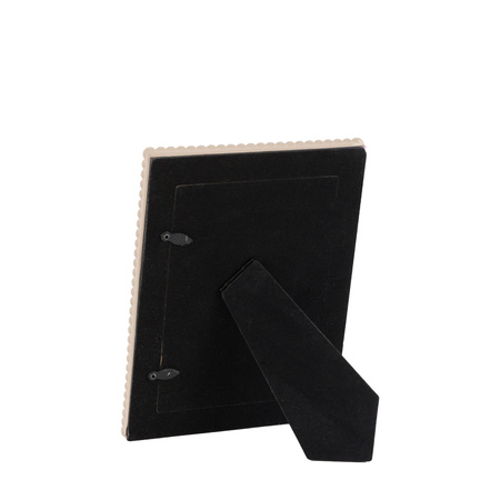 Cove Beaded Photo Frame 6x4in Mocha
