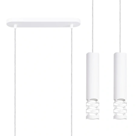 Lampa wisząca LIRO 2 biały