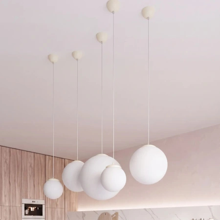 Lampa wisząca UGO 40 beżowa