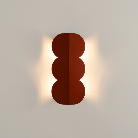 Kinkiet BISCUIT ochra czerowna