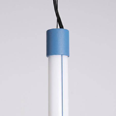 Lampa wisząca TRANG 100 błękitna LED 3000K
