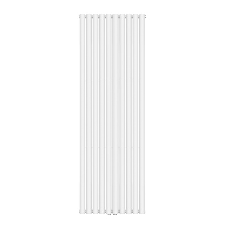 Grzejnik BIAŁY NAVIN Ellipse Double 600х1800-10 (50mm), anticor