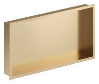 Zen Półka wnękowa, prostokątna (Szczotkowany brąz)